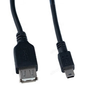 Кабель USB - mini USB 5P 1м 2А PERFEO (U4203) Кабель USB - mini USB 5P 1м 2А PERFEO (U4203)