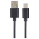 Кабель USB - USB Type-C 1м Perfeo (U4703), бокс, черный