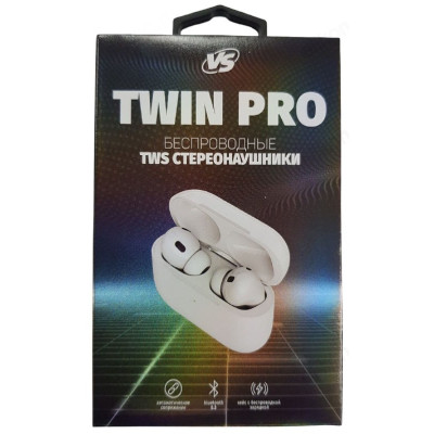 Беспроводные наушники Twin Pro VS_TWS05, белый