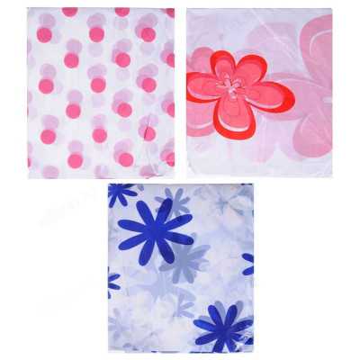 Шторка для ванной ПЕВА 180*180 см 461-476