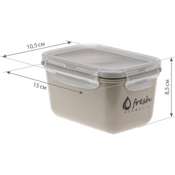 Емкость д/продуктов 'Фреш' 0.7л (капучино) ПЛАСТИК М1421к-1