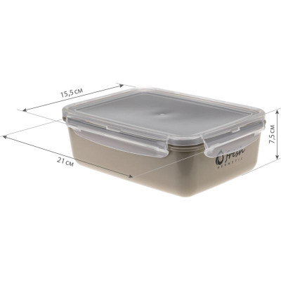 Емкость д/продуктов 'Фреш' 1.4л (капучино) ПЛАСТИК М1424к-1