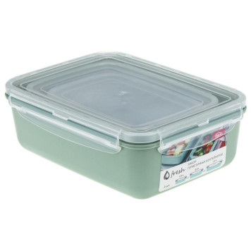 Набор емкостей д/продуктов 'Фреш' 3шт (0.4/0.8/1.4л) фисташковый ПЛАСТИК М1426ф