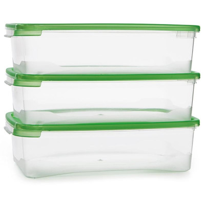 Набор контейнеров СВЧ 'Каскад' ПЛАСТИК С54001-1