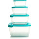 Набор контейнеров СВЧ 'Лайт' ПЛАСТИК С546