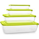 Набор контейнеров СВЧ 'Лайт' ПЛАСТИК С556