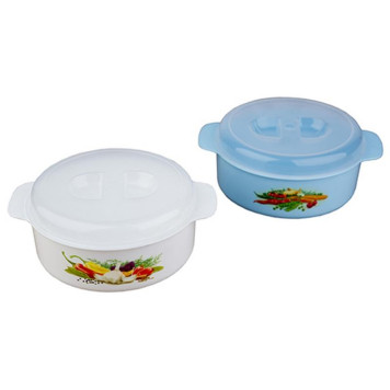 Кастрюля д/СВЧ 1.2л ПЛАСТИК С852-1