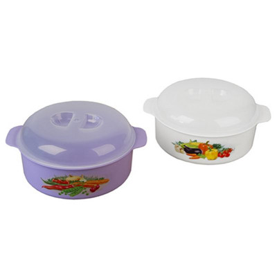 Кастрюля д/СВЧ 2.1л ПЛАСТИК С853-1