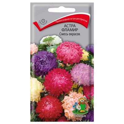 Семена астра Фламир смесь 0,3г Поиск