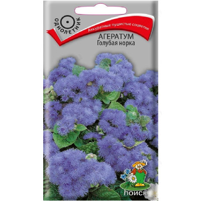 Семена агератум Голубая норка