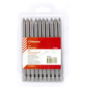 Бита PH 2х100мм Cr-V Политех 2613124