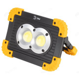 Фонарь прожектор ЭРА Практик PA-803, 10Вт COB + 3Вт LED, 4 режима, аккумуляторный