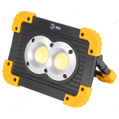 Фонарь прожектор ЭРА Практик PA-803, 10Вт COB + 3Вт LED, 4 режима, аккумуляторный