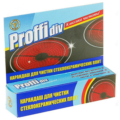 Карандаш для чистки стеклокерамики PROFFIDIV