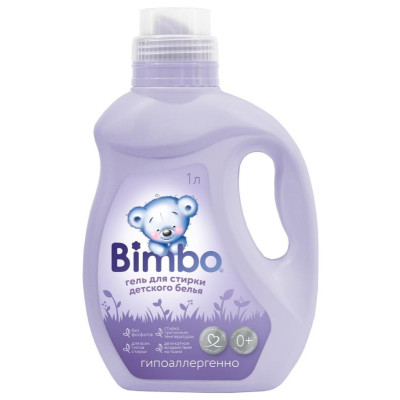 Гель для стирки детского белья 'Bimbo' 1л флакон с ручкой ПРОФЛАЙН Bimbogel