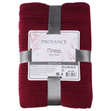 Плед PROVANCE 130*170см 486-086 100%хлопок-5