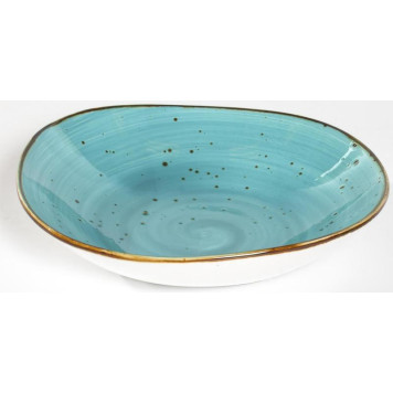 Тарелка глубокая 750мл 'Хорека' бирюза PSF-GROUP 206-55003-2