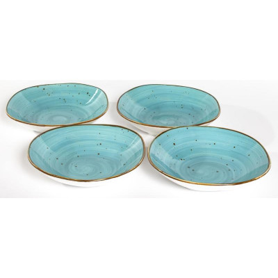 Тарелка глубокая 750мл 'Хорека' бирюза PSF-GROUP 206-55003-4