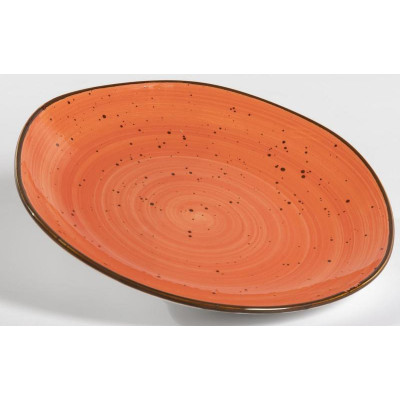 Тарелка мелкая 260мм 'Хорека' коралл PSF-GROUP 206-55013-1