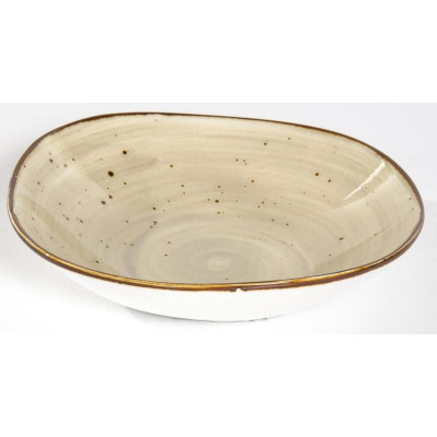 Тарелка глубокая 750мл 'Хорека' графит PSF-GROUP 206-55025-2