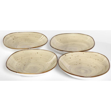 Тарелка глубокая 750мл 'Хорека' графит PSF-GROUP 206-55025-4