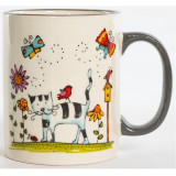 Кружка 'Полосатый кот' 350мл PSF-GROUP 207-07013