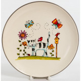 Блюдо круглое 'Полосатый кот' 240мм PSF-GROUP 207-07015