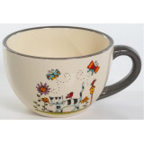 Бульонница 'Полосатый кот' 580мл PSF-GROUP 207-07017