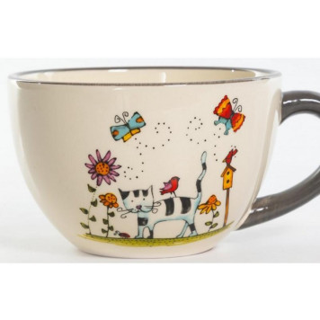 Бульонница 'Полосатый кот' 580мл PSF-GROUP 207-07017-1