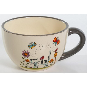 Бульонница 'Полосатый кот' 580мл PSF-GROUP 207-07017