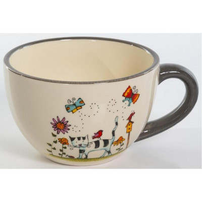 Бульонница 'Полосатый кот' 580мл PSF-GROUP 207-07017