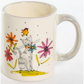 Кружка 'Серый кот' 350мл PSF-GROUP 208-07013-1