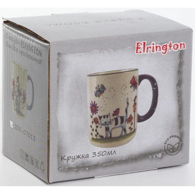 Кружка 'Серый кот' 350мл PSF-GROUP 208-07013-3