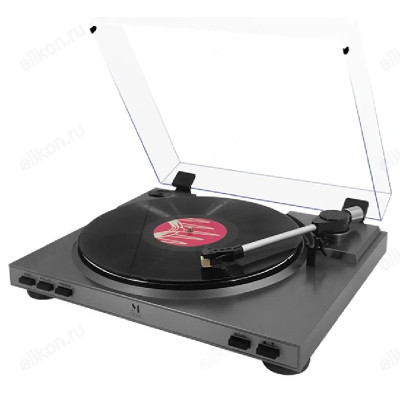 Виниловый проигрыватель с Bluetooth MUSIC PUBLIC KINGDOM TT21AT crey