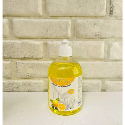 Средство для мытья посуды PURITY PRO лимон 0.5л