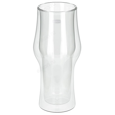 Бокал стекло двойной QWERTY Birra 500мл-1