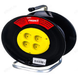 Удлинитель Радист 50м 4гн 10 А ПВС 2х0,75 РБК16 катушка