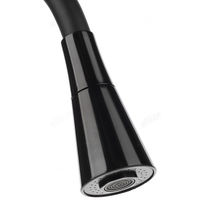 Смеситель для кухни Rain Веста 561-007, черный-1