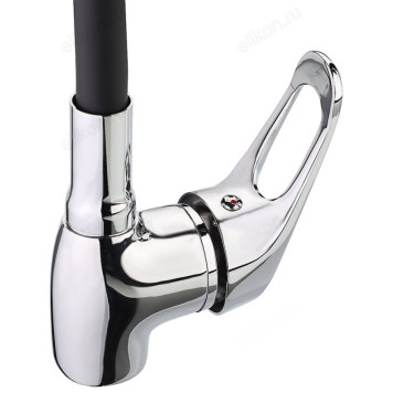 Смеситель для кухни Rain Веста 561-007, черный-3