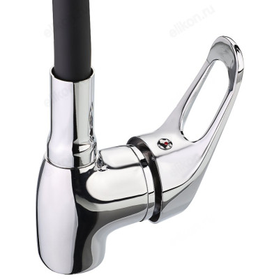 Смеситель для кухни Rain Веста 561-007, черный-3