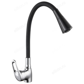 Смеситель для кухни Rain Веста 561-007, черный