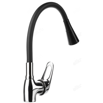 Смеситель для кухни Rain Веста 561-007, черный-4
