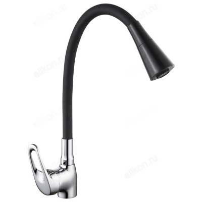 Смеситель для кухни Rain Веста 561-007, черный