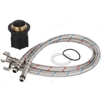 Смеситель для кухни Rain Веста 561-009, черный-4