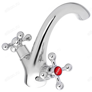 Смеситель для раковины RAIN Нефрит 561-329-3