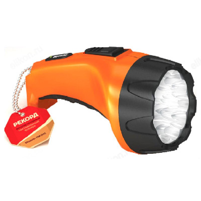 Фонарь РЕКОРД аккум. Orange РМ-0115