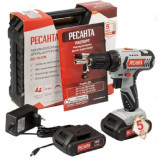 Дрель-шуруповерт РЕСАНТА ДА-18-2ЛК