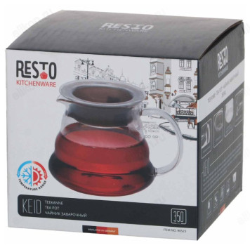 Чайник заварочный RESTO 90523 350мл с ситом-2