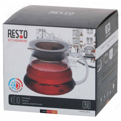 Чайник заварочный RESTO 90523 350мл с ситом-2