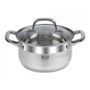 Кастрюля с крышкой RESTO 2,6л 92002